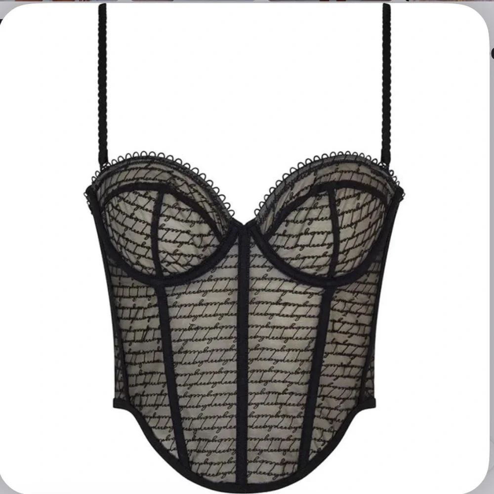 Bydee $119 Naomi Black Lace Corset Medium Convertible Straps Strapless Women’s - Picture 3 of 11
